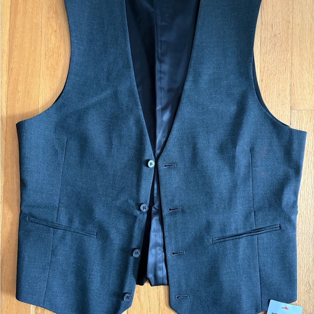 Charcoal Gray Vest